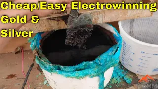Copper Smelting & Bootleg Electrowinning Cell For Gold & Silver Recovery
