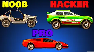 NOOB vs PRO vs HACKER - Earn to die 2