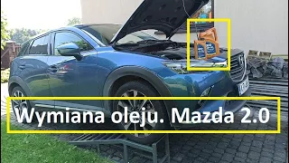 Wymiana oleju Mazda 2.0 CX-3 | PMO 5w30 | Ile oleju wejdzie pod górny znak?