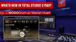 Total Studio 3 MAX live-stream - MODO DRUM w/ Special Guest Warren Huart