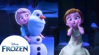 Elsa and Anna's Silliest Sister Moments | Frozen