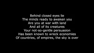Serj Tankian - Sky Is Over (Lyrics)
