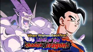 AGL LR ULTIMATE GOHAN VS. OMEGA SHENRON IN BIRTH OF SHADOW DRAGONS EVENT: DBZ DOKKAN BATTLE