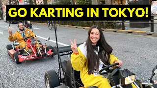 Go Karting in Tokyo! Sunset go kart tour around Akihabara Station & Tokyo Station