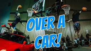 Jordan Kilganon dunked OVER a CAR!! Crazy Five Cent City 2023 dunk show!!