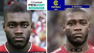 eFootball 2022 (PES 2022) VS PES 2021 - Bayern Munich Faces Comparison - PS5 - Part 2