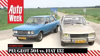 Peugeot 504 (1979) vs. Fiat 132 (1978) – AutoWeek Classics Dubbeltest