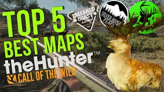 Top 5 BEST Maps YOU Should PURCHASE!! - Call of The Wild