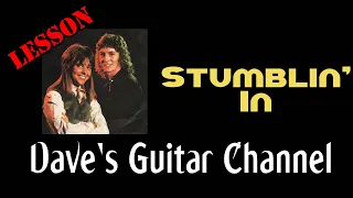 LESSON - Stumblin' In by Suzi Quatro and Chris Norman