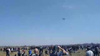 Paso de un A-4 AR en el Aeródromo de Morón #ArgentinaVuela 2022