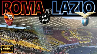 [4K] ROMA 1-0 LAZIO [1st.Half]｜SERIE-A 23-24 MATCHDAY 31｜06/04/24 STADIO OLIMPICO