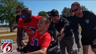 Officers, athletes join forces for Special Olympics Torch Run