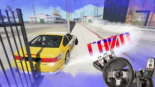 Гайд по дрифту на руле в BeamNG drive  (logitech G27)+ настройки