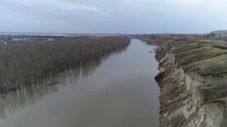 Наводнение в п. Заречный, г. Петропавловск