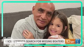 Family urges Coast Guard to keep looking for 4 missing boaters on the Gulf of Mexico