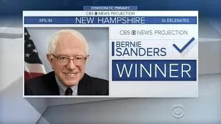 Bernie Sanders takes huge win in New Hampshire