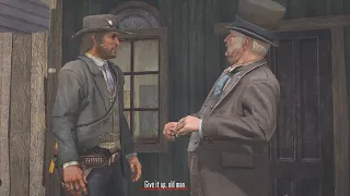 Mr. West Dickens is not fooling John Marston one bit | Rdr1