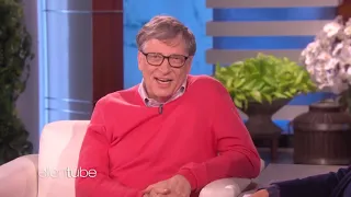 Bill Gates Chats with Ellen for the First Time and things get awkward