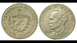 20 сентаво Республіки Куба 1962 року