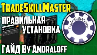 Установка и настройка ТСМ-trade skill master wow