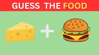 Guess The Food By Emoji 🍔🍕 | Food by Emoji Quiz #guessthefood #quiz #quiztime #quizzes #emojiquiz