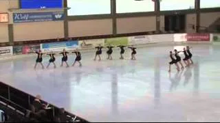 Oberstdorf  2013. Synchronized Skating Event