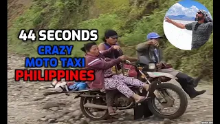 - 44 seconds - crazy moto taxi in philippines mountains -