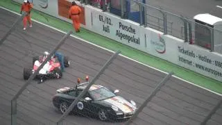 Homevideo Tom Blomqvist crash ATS Formel 3 Cup @ Lausitzring HD