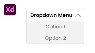 Create a Dropdown Menu in Adobe XD