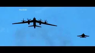 Russia says fighter jet intercepts US bomber on border