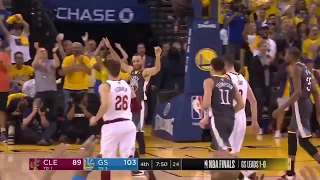 Stephen Curry Impossible 3-pointer with the Shot Clock Expiring