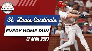 Every St. Louis Cardinals Home Run of April 2023