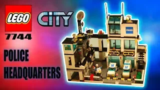 LEGO 7744 Police Headquarters build