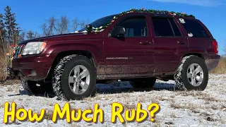 32" tires on a stock Jeep Grand Cherokee WJ?