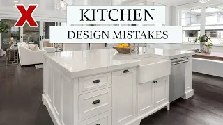 9 WORST KITCHEN DESIGN MISTAKES ( & how to FIX them) DON'T MAKE THESE COMMON ERRORS IN YOUR KITCHEN