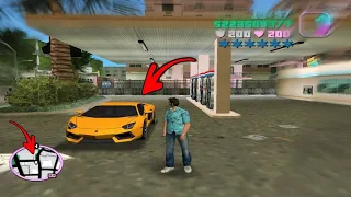 Secret LAMBORGHINI AVENTADOR Car Location in GTA Vice City ! (Hidden Places)