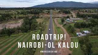 ROADTRIP! NAIROBI - OL KALOU 2016 MERCEDES A180 W176