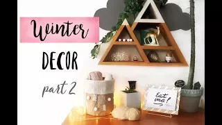 DIY Зимний декор: часть 2 / DIY Winter DECOR part 2