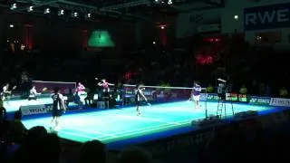 Spielausschnitt Herrendoppel - YONEX German Open 2012