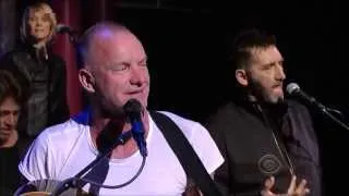 [HD] Sting - "What Have We Got" 9/30/2013 David Letterman