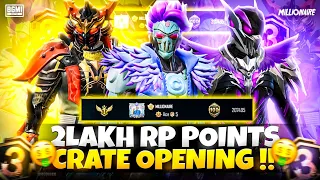 200k Rp Points Crate Opening | BGMI A3 RP Crate Opening | 200K A3 RP Crate Opening|