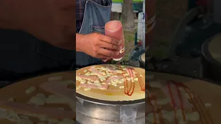 Thailand Crepes with Various Toppings | Thai Street Food  #streetfood #cafevlog