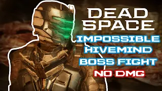Hivemind boss fight, Impossible, plasma cutter only, no damage | DEAD SPACE: REMAKE