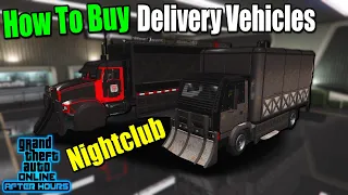 How To Get Nightclub Delivery Vehicles GTA 5 Online