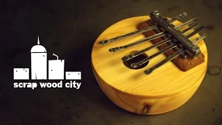 DIY kalimba ( thumb piano ) on the lathe