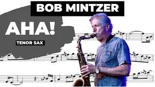 BOB MINTZER [tenor sax] AHA! [jazz etudes]