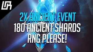 RAID: Shadow Legends | 180 2x Ancients Shard Boosted Summon Rates! - 2x Legendary Late Pull Save