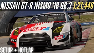 Gran Turismo 7: Daily Race Laguna Seca | Nissan GT-R NISMO Gr. 3 Setup + Hotlap [4K]