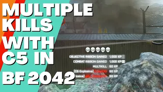 Multiple Kills with C5  in Battlefield 2042 Exposure Season