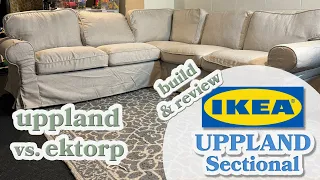 IKEA Uppland Sectional Couch | Build & Review | Uppland vs. Ektorp